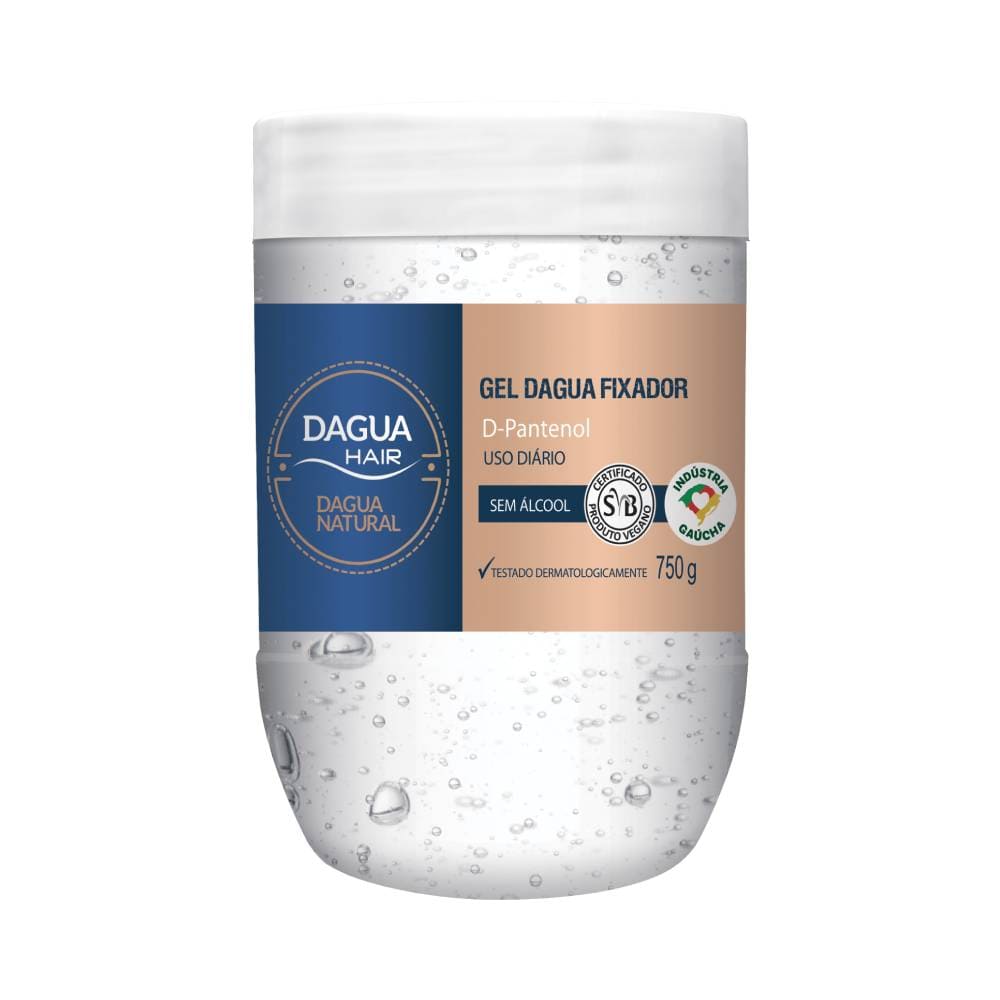 Gel Fixador D'agua Natural D'pantenol 750g