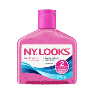 Gel Fixador Ny. Looks 2 Forte 240g