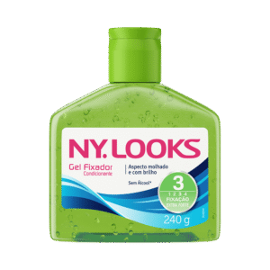 Gel Fixador Ny. Looks 3 Extra Forte 240g