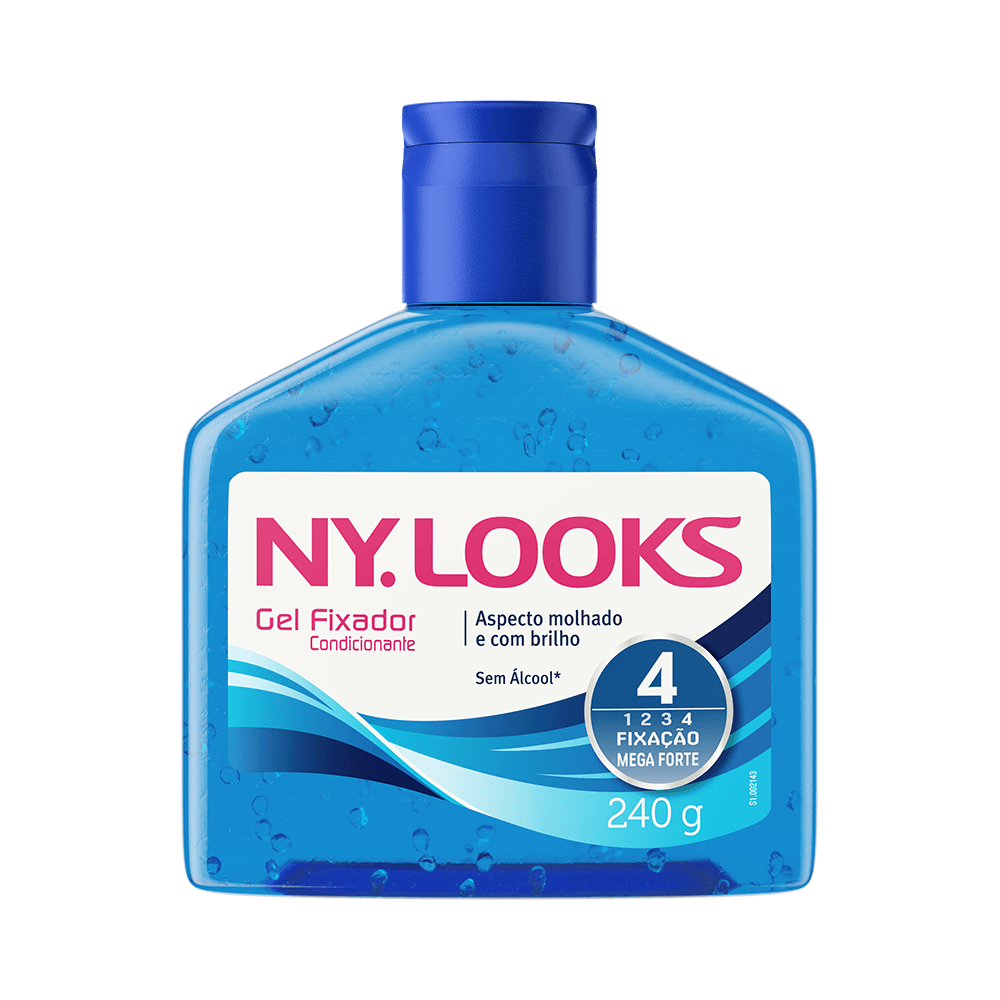 Gel Condicionador Fixador Ny Looks Fator 4 240g