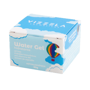 Gel Hidratante Facial Vizzela Water 50g