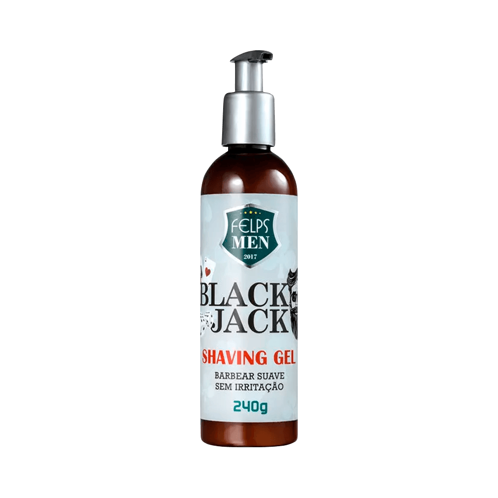 Gel para Barbear Felps Men Black Jack 240g