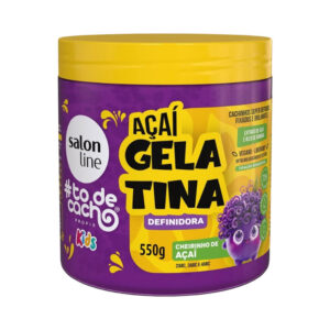 Gelatina Definidora Salon Line #todecachinho Kids Açaí 550g