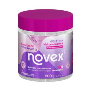 Gelatina Novex Hialurônico PowerMax Hidrorrepositora 500g
