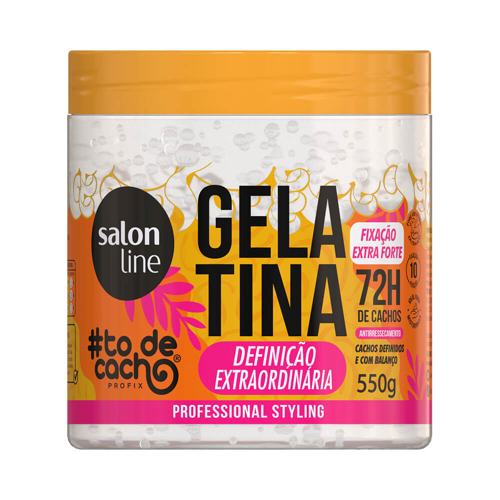 Gelatina Salon Line #todecacho Definição Extraordinária 550g