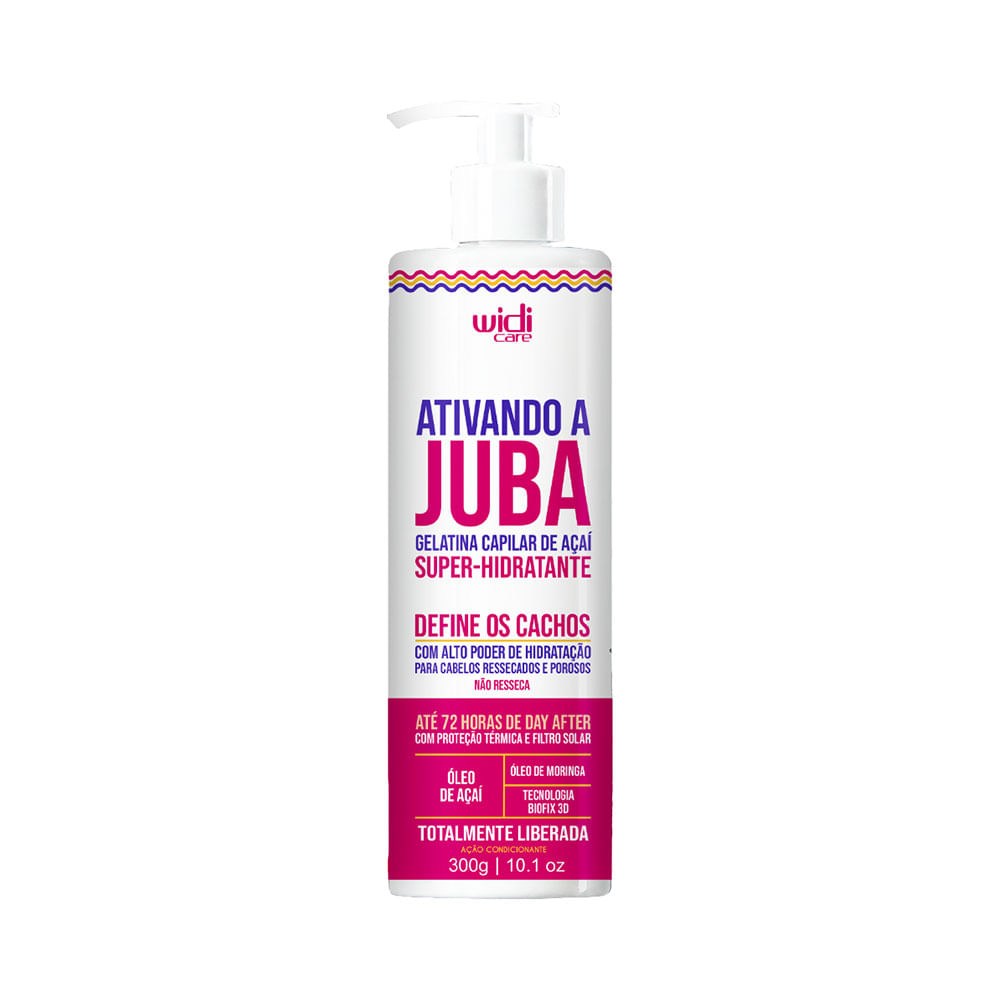 Gelatina Widi Care Juba Ativando a Juba Super-Hidratante 300g