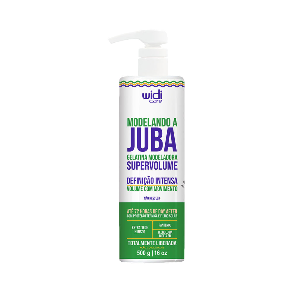 Gelatina Widi Care Juba Modeladora Super Volume 500g