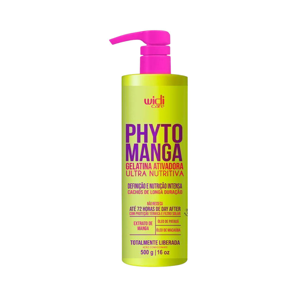Gelatina Widi Care Phytomanga Ativadora UltraNutritiva 500g