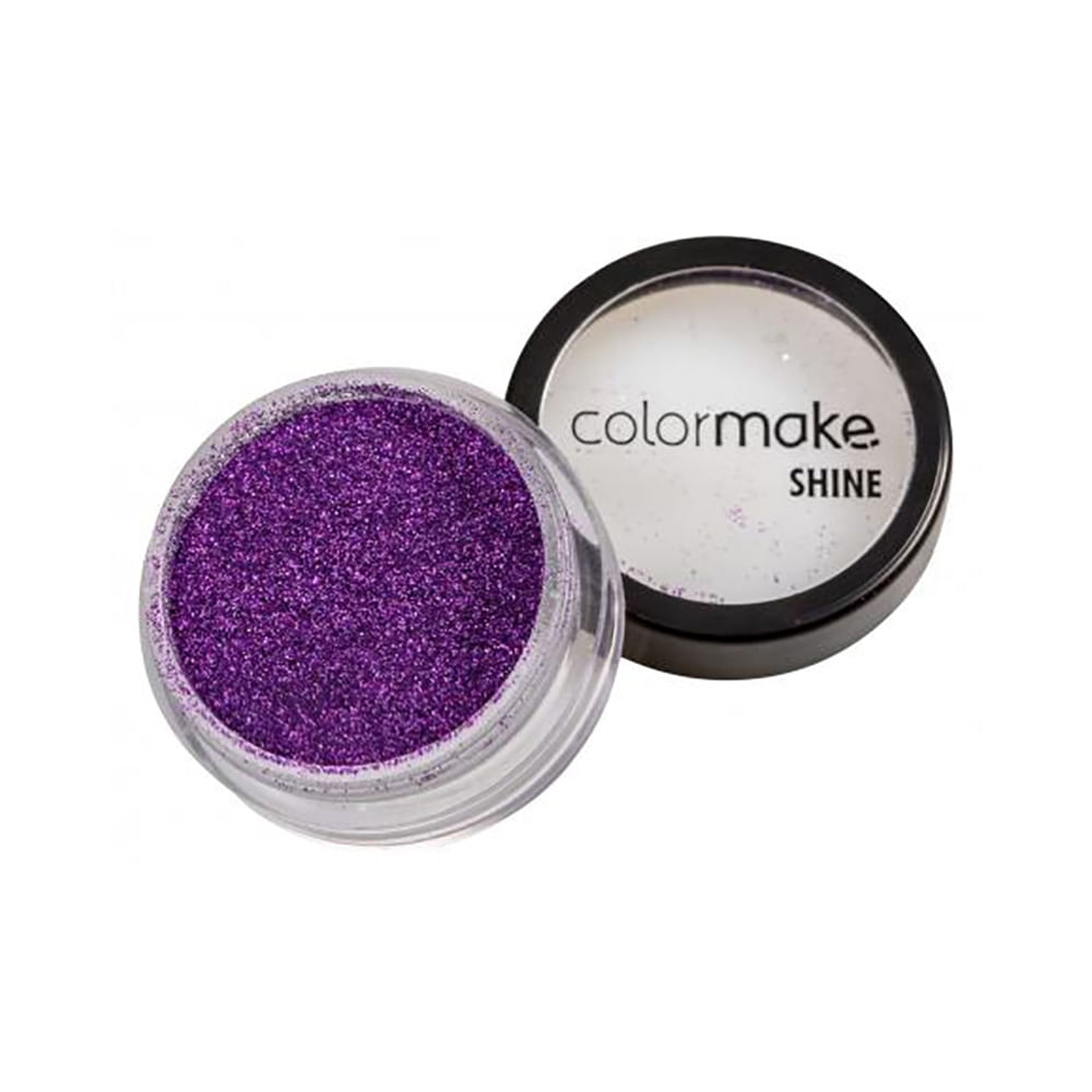 Glitter ColorMake Shine Extra Fino Roxo