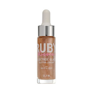 Glitter Líquido Ruby Kisses Electric Glaze Blush Gold