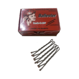 Grampo Ballester Nº5 Castanho com 100 Unidades
