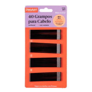 Grampo ProArt N5 Preto 40 Unidades