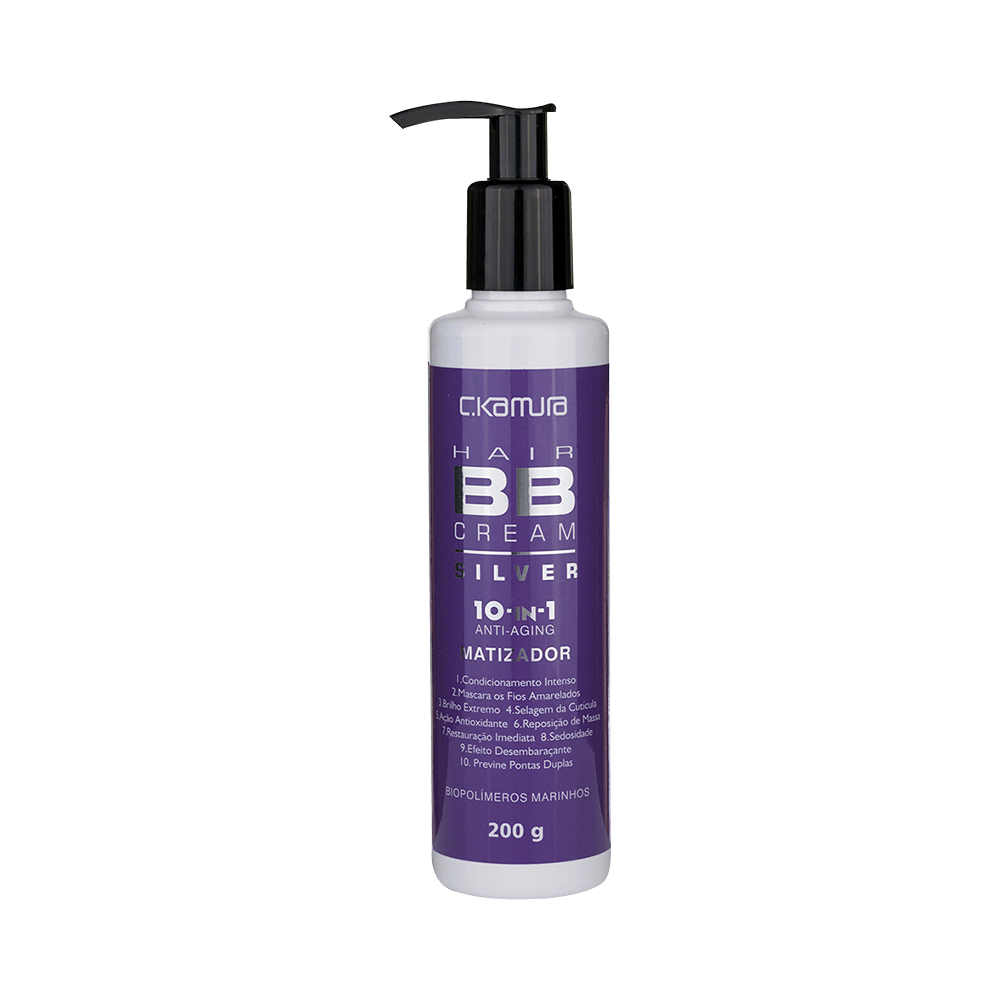 Hair BB cream C.Kamura Matizador Silver 10-in-1
