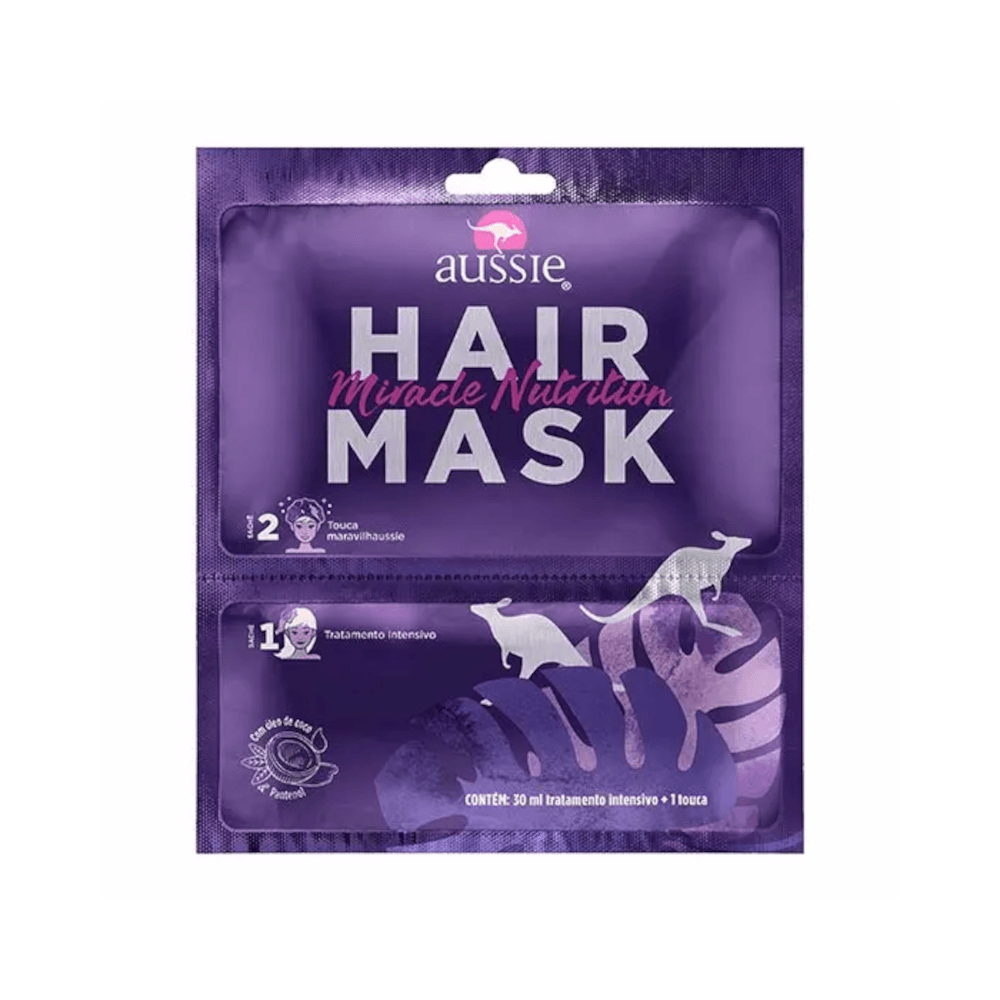 Máscara Capilar Aussie Hair Mask Nutrição 30ml