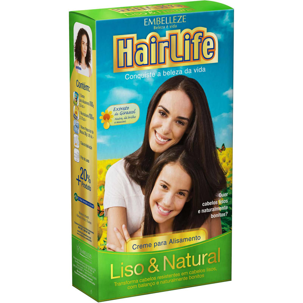 HairLife Liso & Natural Manteiga Karite