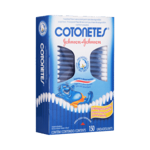 Hastes Flexíveis Cotonete Johnson & Johnson com 150un
