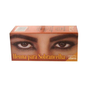 Henna Para Sobrancelha Della e Delle Castanho Claro