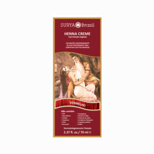 Henna Surya Creme Vermelha