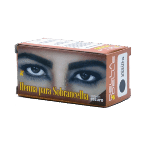 Henna para Sobrancelha Della e Delle Castanho Escuro 3g