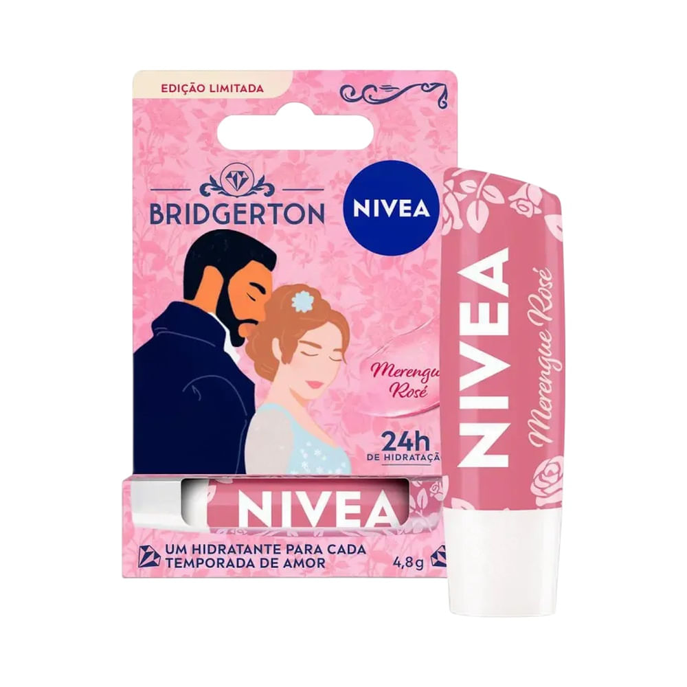 Hidratante Labial Nivea Bridgerton Merengue Rosé