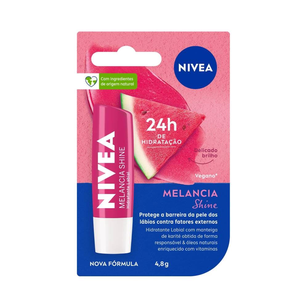 Hidratante Labial Nivea Melancia Shine
