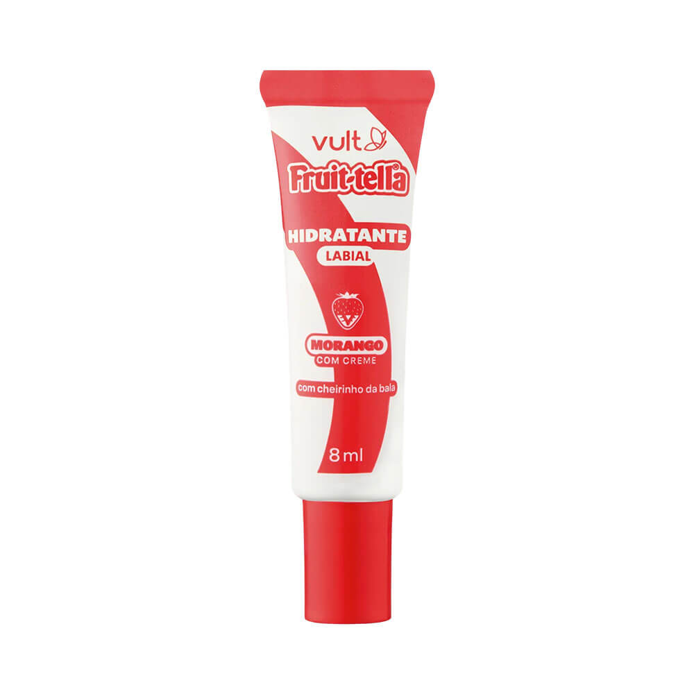 Hidratante Labial Vult Fruit-tella Morango com Creme