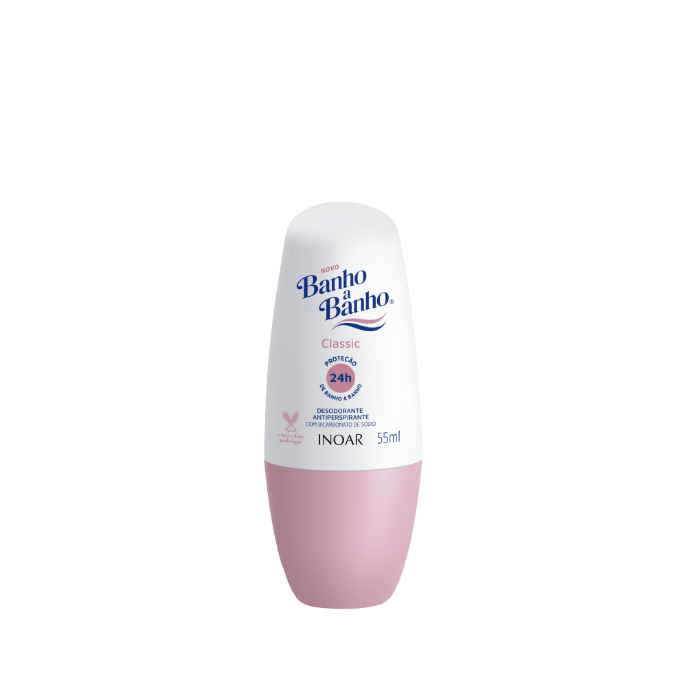 Desodorante Roll-on Inoar Banho a Banho Classic 55ml