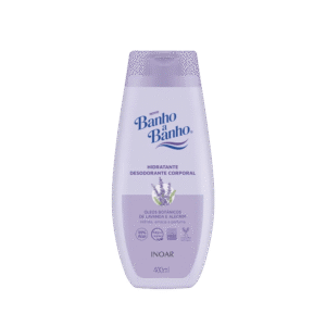 Loção Hidratante Desodorante Inoar Banho a Banho Lavanda e Alecrim 400ml
