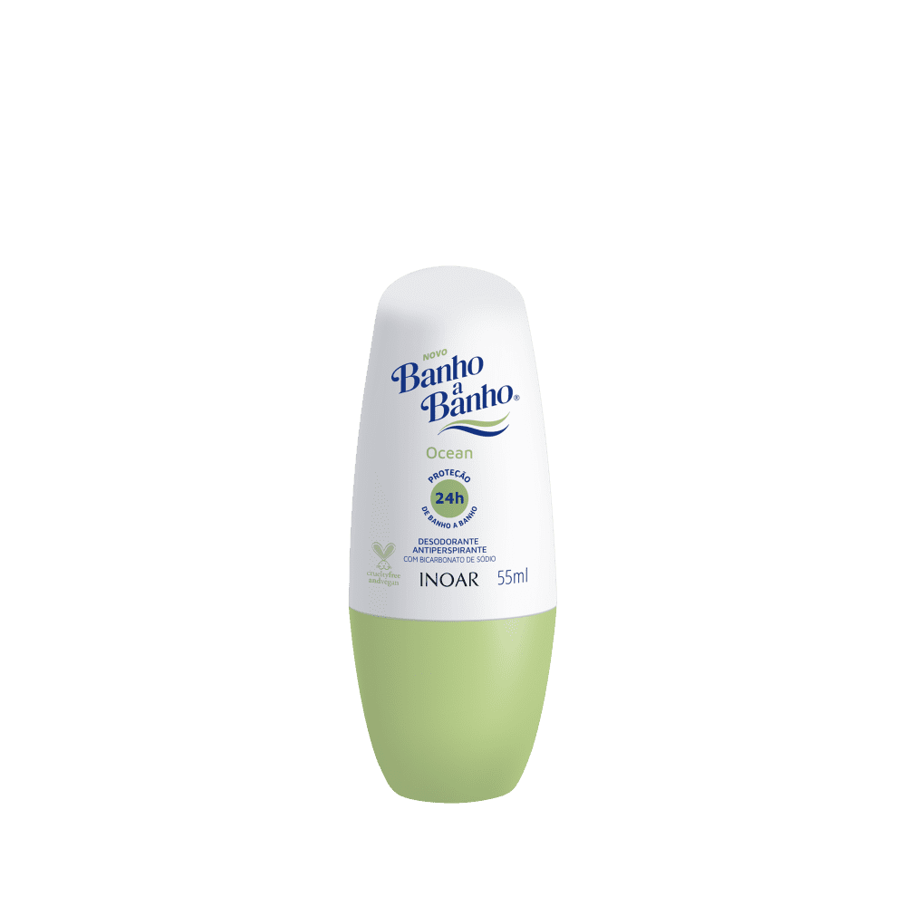 Desodorante Roll-on Inoar Banho a Banho Ocean 55ml