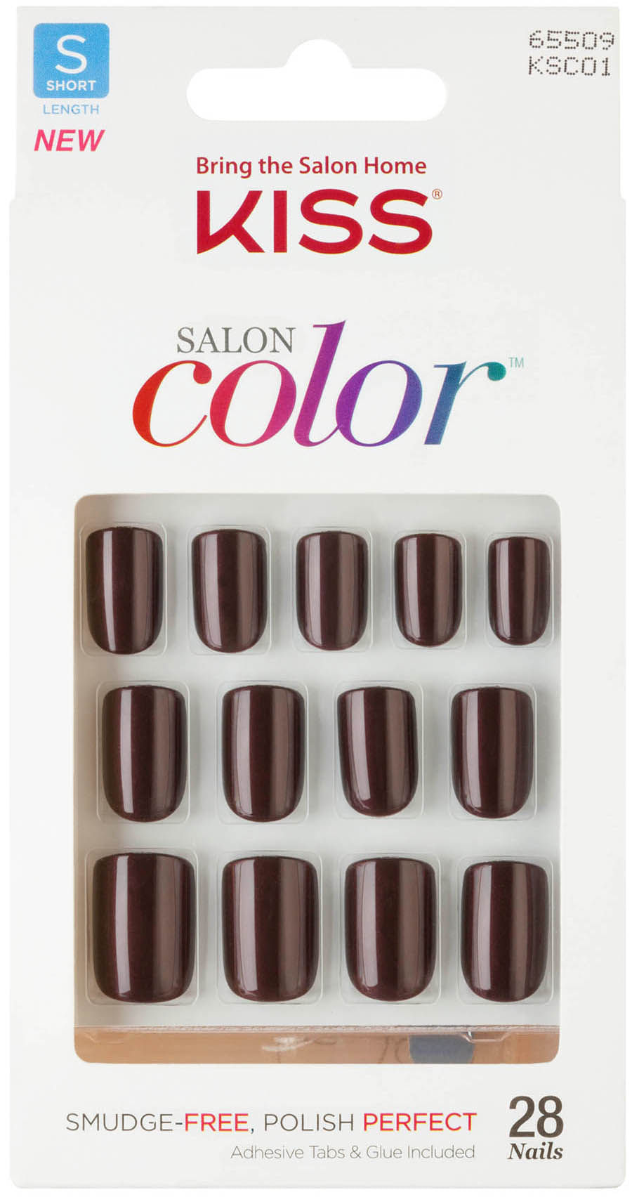 Unhas Postiças Kiss New York Salon Color Vanity
