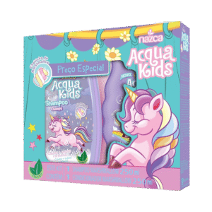 Kit Acqua Kids Shampoo + Condicionador 250ml Marshmallow