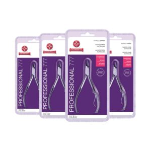 Kit 4 Alicates de Cutícula Mundial Inox 777