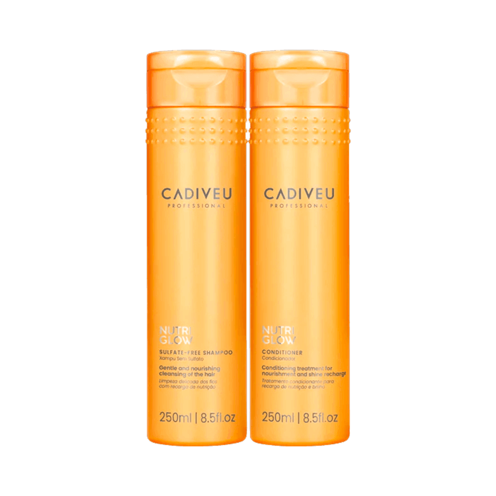 Kit Cadiveu Nutri Glow Shampoo 250ml + Condicionador 250ml