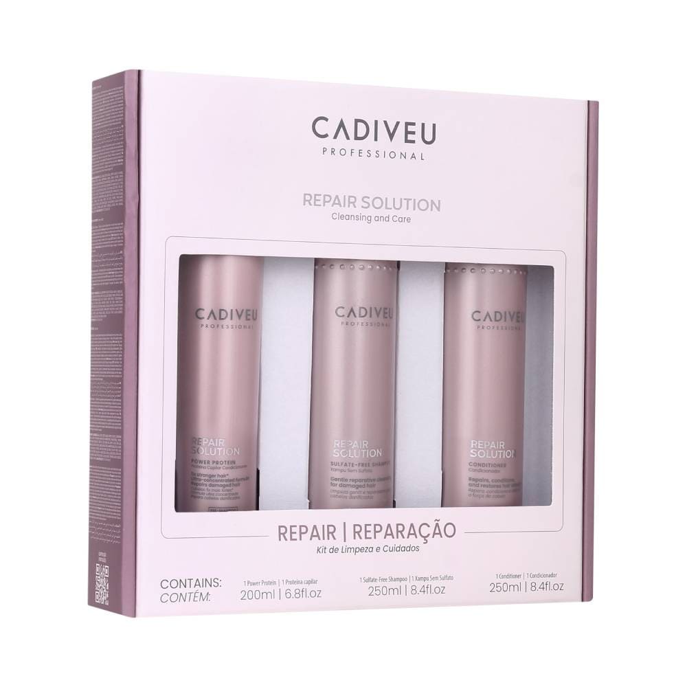 Kit Cadiveu Professional Repair Solution Reparação (3 Produtos)