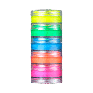 Kit ColorMake 5 Tinta Neon Facial Fluorescente 5 Unidades