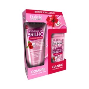 Kit Dabelle Óleo em Creme + Shampoo Explosão de Brilho 290ml