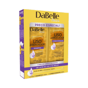 Kit Dabelle Shampoo + Condicionador Liso Arrasador 200ml