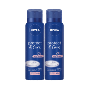 Kit Desodorante Nivea Aerosol Feminino Protect & Care Leve Mais Pague Menos