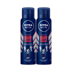 Kit Desodorante Nivea Aerosol Masculino Dry Impact Leve Mais Pague Menos