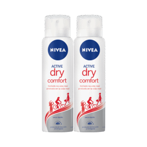Kit Desodorante Nivea Aerosol Feminino Dry Comfort Leve Mais Pague Menos