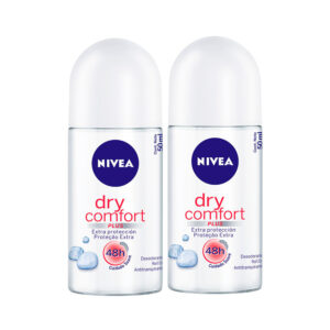Kit Desodorante Nivea Roll-on Dry Comfort Leve Mais Pague Menos