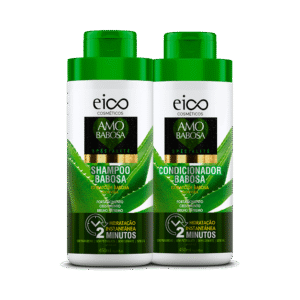 Kit Eico Amo Babosa Shampoo + Condicionador 450ml