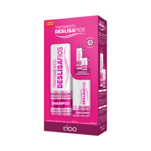 Kit Eico Efeito Salão Deslisa Fios 1,25L