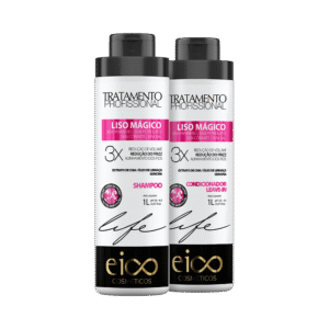 Kit Eico Liso Mágico Shampoo + Condicionador 1000ml
