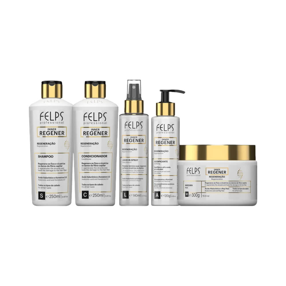Kit Felps Inner Regener 5 Produtos