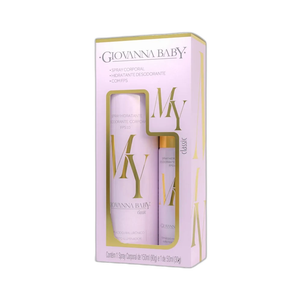 Kit Giovanna Baby Spray Corporal My Classic