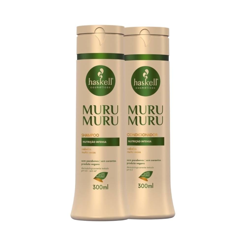 Kit Haskell Shampoo + Condicionador Murumuru 300ml