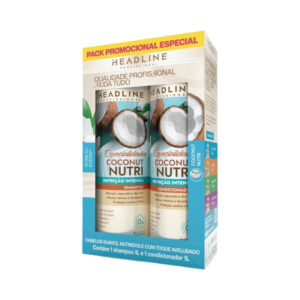 Kit Headline Shampoo 1L + Condicionador 1L Coconut Nutri