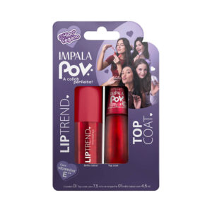 Kit Impala Top Coat + Gloss Antonela POV Zerei a Trend