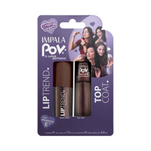 Kit Impala Top Coat + Gloss Marcella POV Glow Up